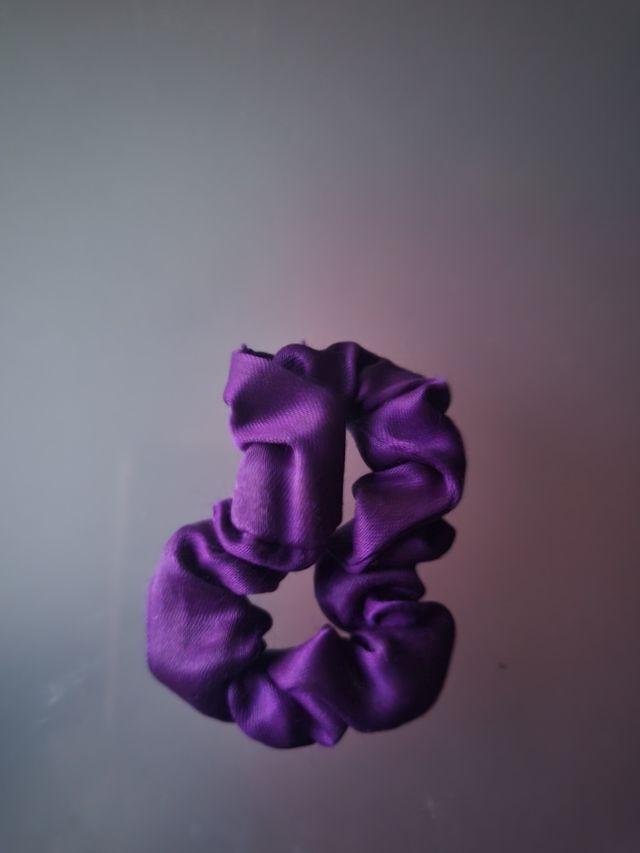 Elastichino per capelli viola