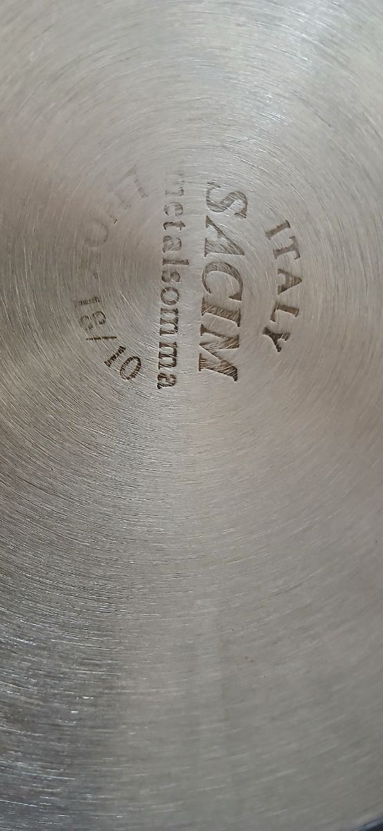 Pentola italiana in acciaio inossidabile