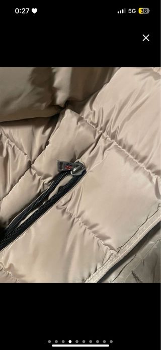 Chaqueta Moncler Beige Talla S