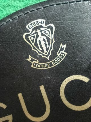 Gucci sacca borsa shopping bag grande verde nero