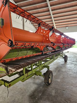 Corte Claas maxflo 900 de cintas