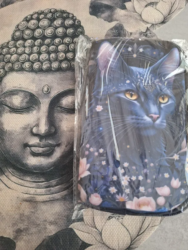 Monedero Gato Negro - Bolsillo Gato