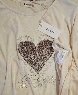 Camiseta oversize animal print