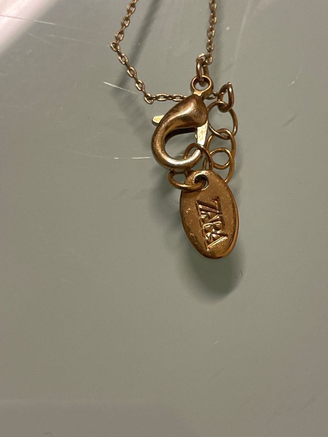 Collana perla oro - ciondolo