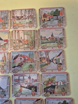 Sottobicchieri Stella Artois: 25 pezzi