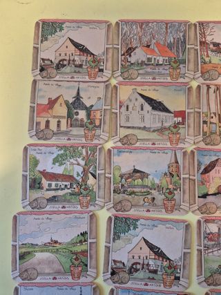 Sottobicchieri Stella Artois: 25 pezzi