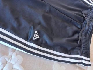 Pantalón Largo Adidas Deportivo Blanco y Negro