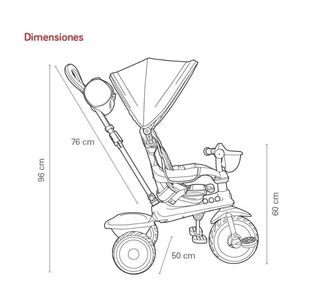 Triciclo evolutivo Qplay