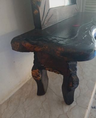 Specchiera antica in legno - Vintage