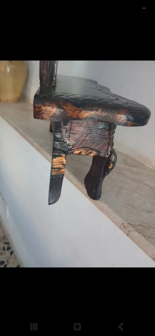 Specchiera antica in legno - Vintage