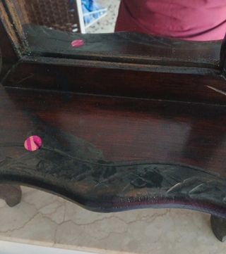 Specchiera antica in legno - Vintage