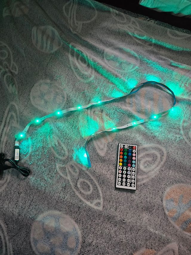 Tira LED RGB - Luces Decorativas con mando