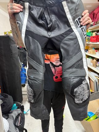 Mono moto piel mujer 2 piezas