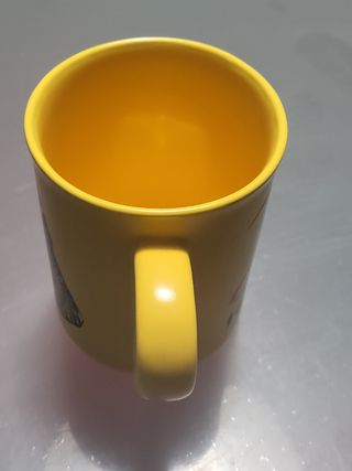 Tazza dracula gialla