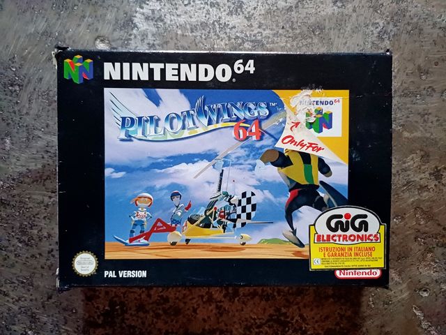Pilotwings 64 - Nintendo 64 [N64 pal ita Gig]