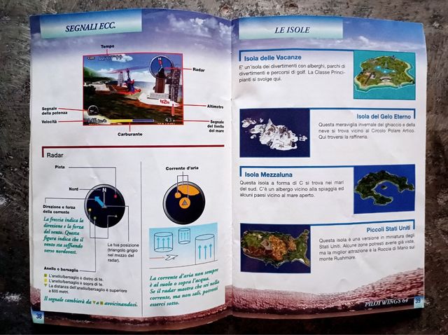 Pilotwings 64 - Nintendo 64 [N64 pal ita Gig]