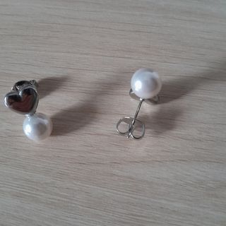 Pendientes tu y yo acero