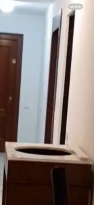 Mueble y espejo baño cerezo