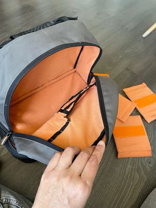 Mochila cámara fotos video Hama