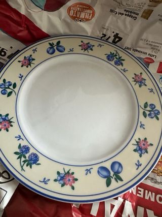 Piatti Tognana decorati - 18pz