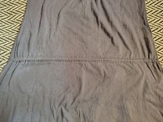 Vestido mini manga corta