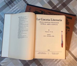 La Gaceta Literaria facsimil 1927 1932