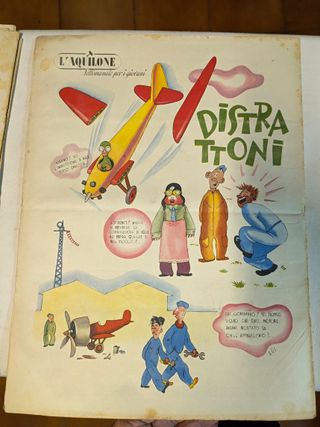 Rivista L'aquilone Settimanale 1939- 6 pezzi