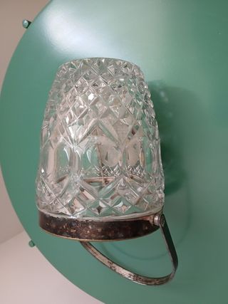 Cubitera de cristal.