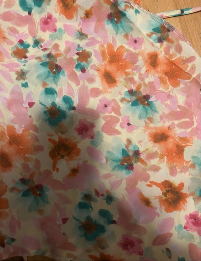 Top SHEIN fiori multicolor tg L