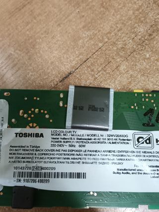 17IPS63, de TOSHIBA 32WV2E63DG, NUEVA, (ref-276)