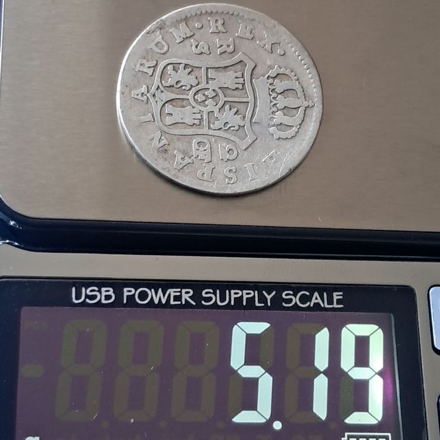 Carlos III 1779 2 REALES SEVILLA 