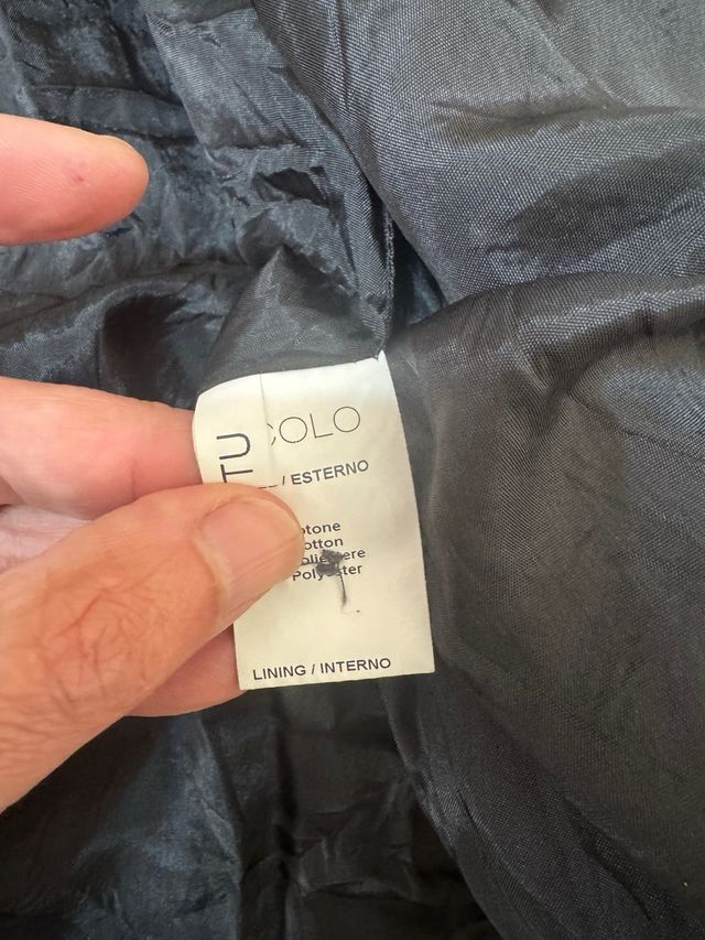 Giacca Flanella Scozzese B/N