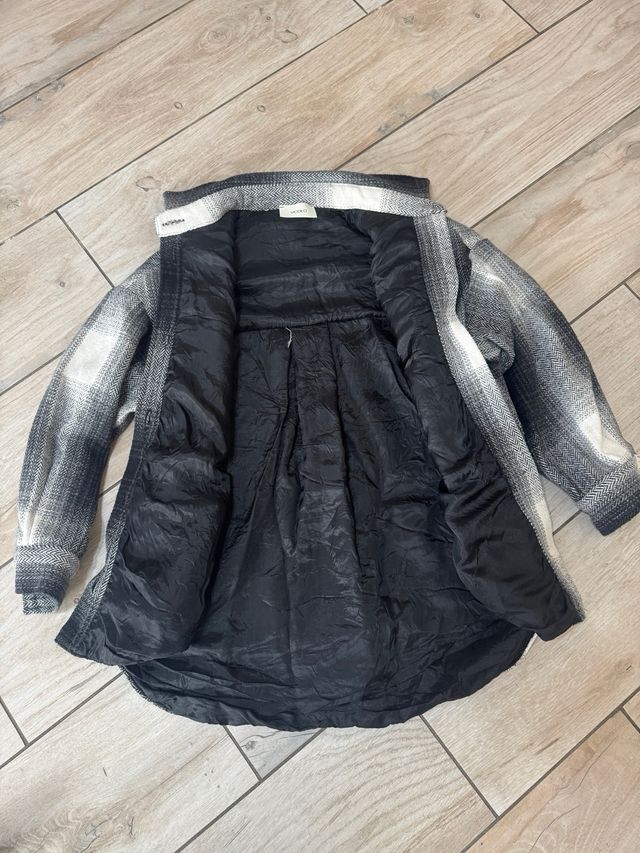 Giacca Flanella Scozzese B/N