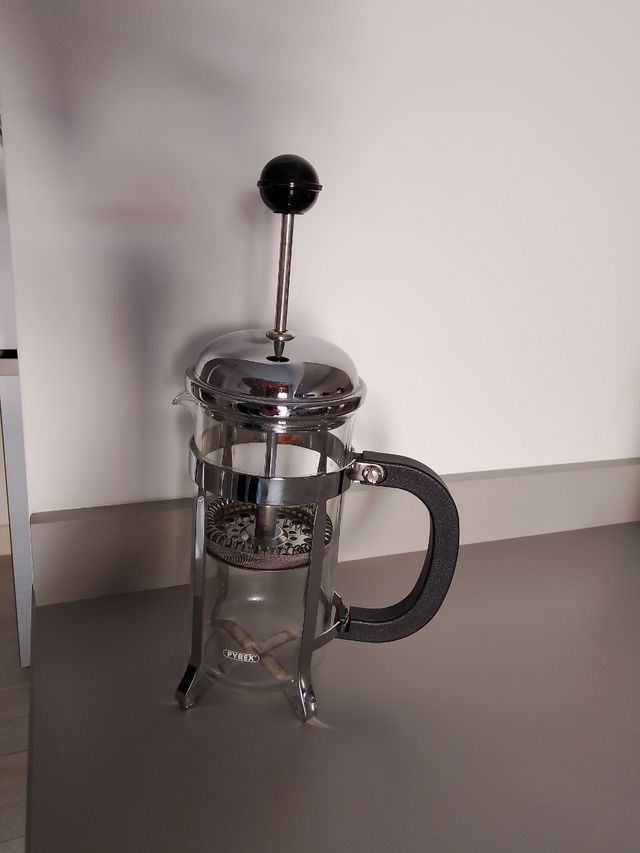 Cafetera de émbolo francesa Pyrex 0,45 litros
