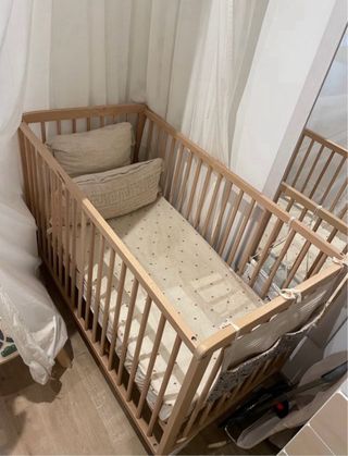 Cuna bebé madera evolutiva (sin colchón)