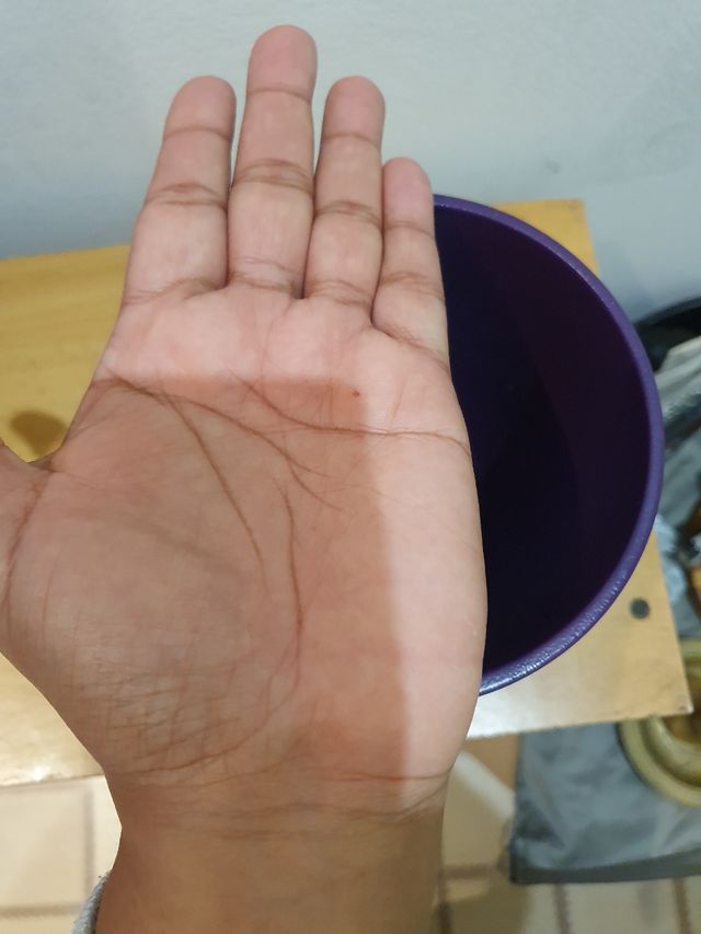 Maceta cerámica morada