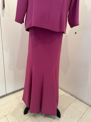 Traje fiesta morado
