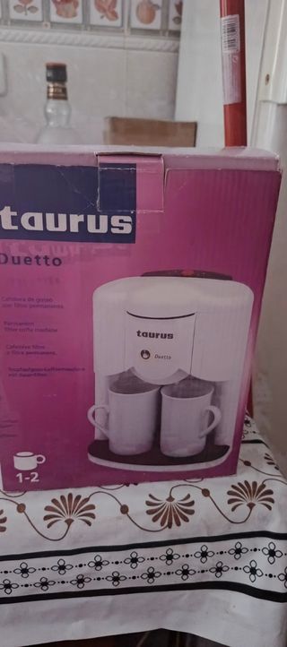 Cafetera Taurus Duetto - 2 tazas