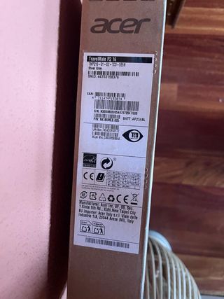 Portaril Accer p2 Travelmate p2 16