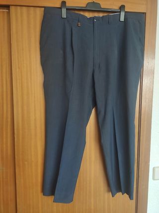 Pantalón caballero azul grisáceo"Talla grande"
