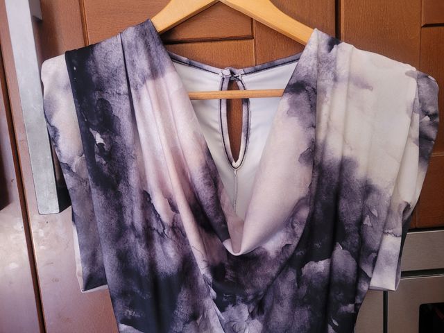 Mono estampado-elegante