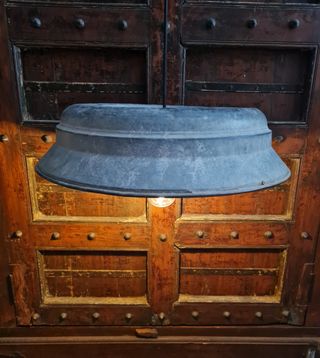 Lampada industriale rustica