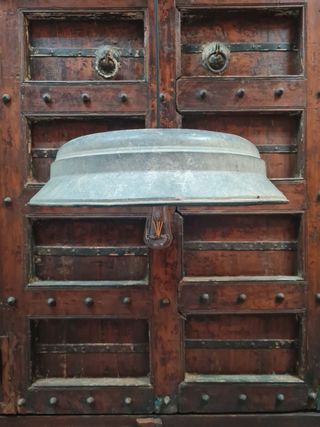 Lampada industriale rustica