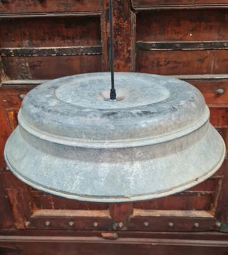 Lampada industriale rustica