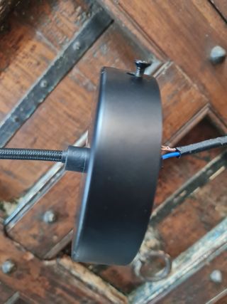 Lampada industriale rustica