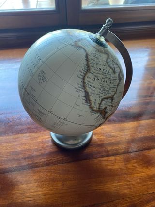 Globo terráqueo vintage