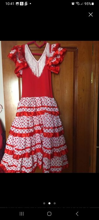 Vestido flamenca niña