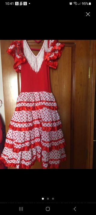 Vestido flamenca niña