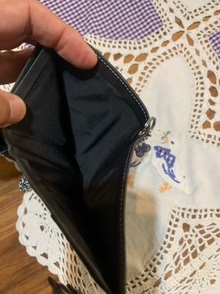 Portafoglio uomo nero - Catena
