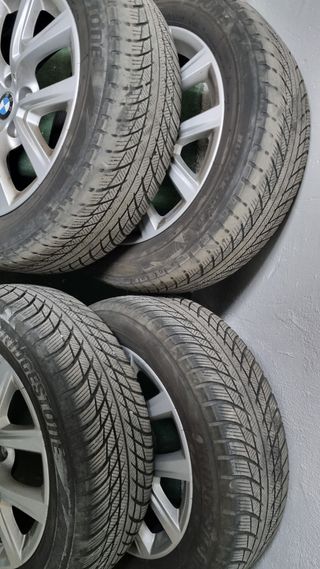 4 Llantas BMW con neumáticos de invierno